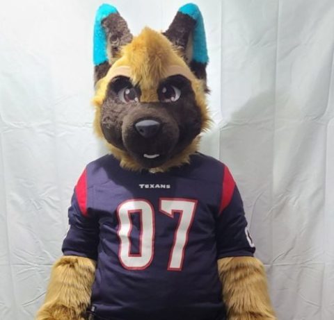 Fursuit image of Nite Shep Con-Chair for StratosFur